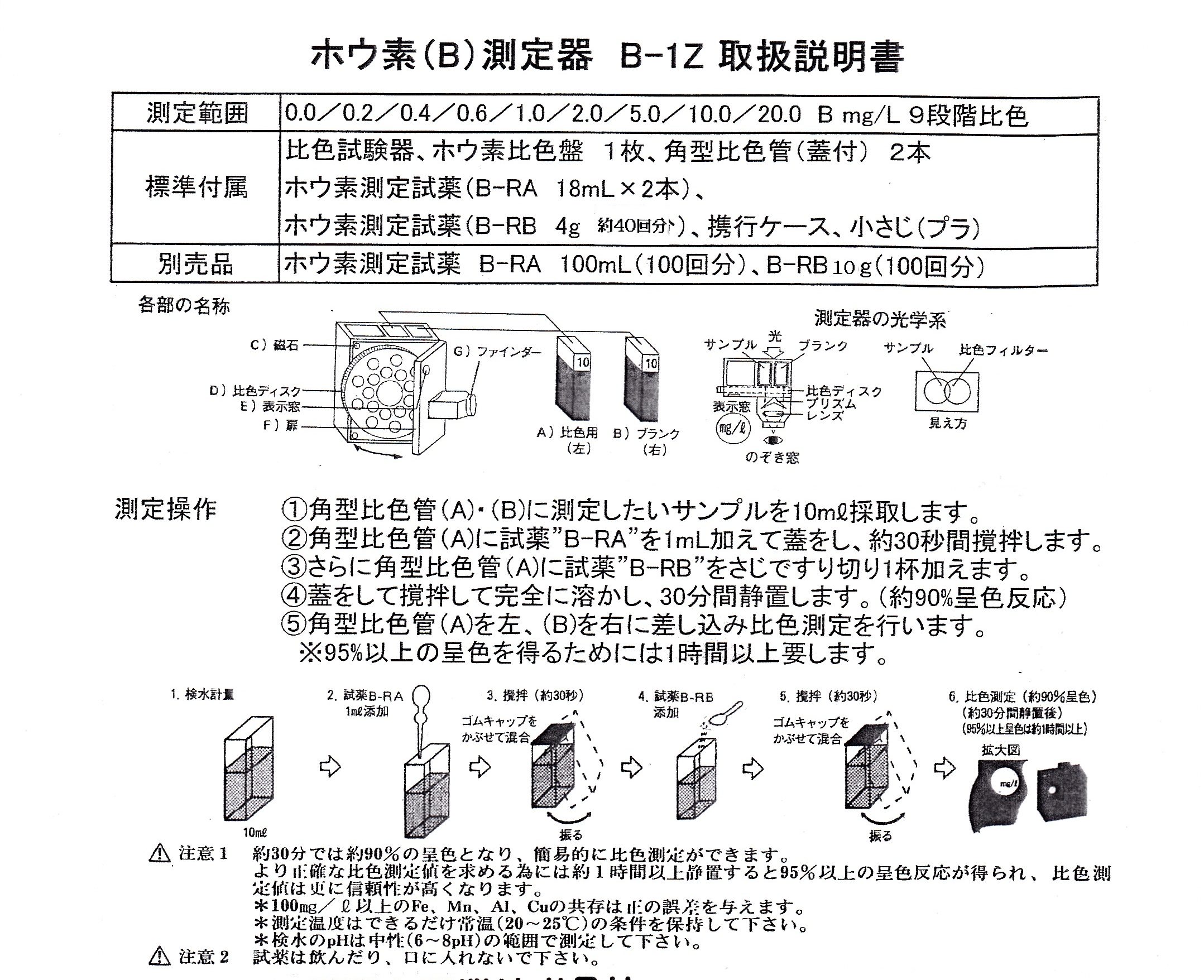 個数：1個】笠原理化工業 Kasahara DP-RC-1Z 残留塩素測定器 ＤＰ／ＲＣ−１Ｚ