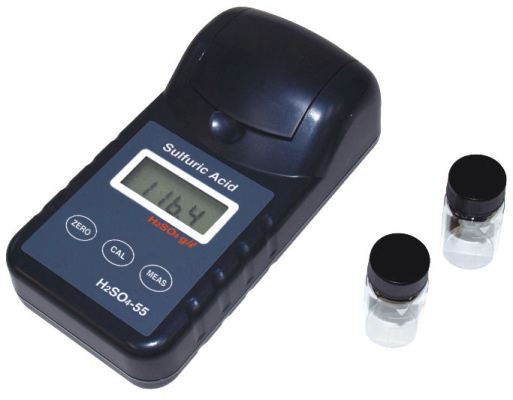 めっき液中の硫酸濃度測定器 Ｈ２ＳＯ４－５５